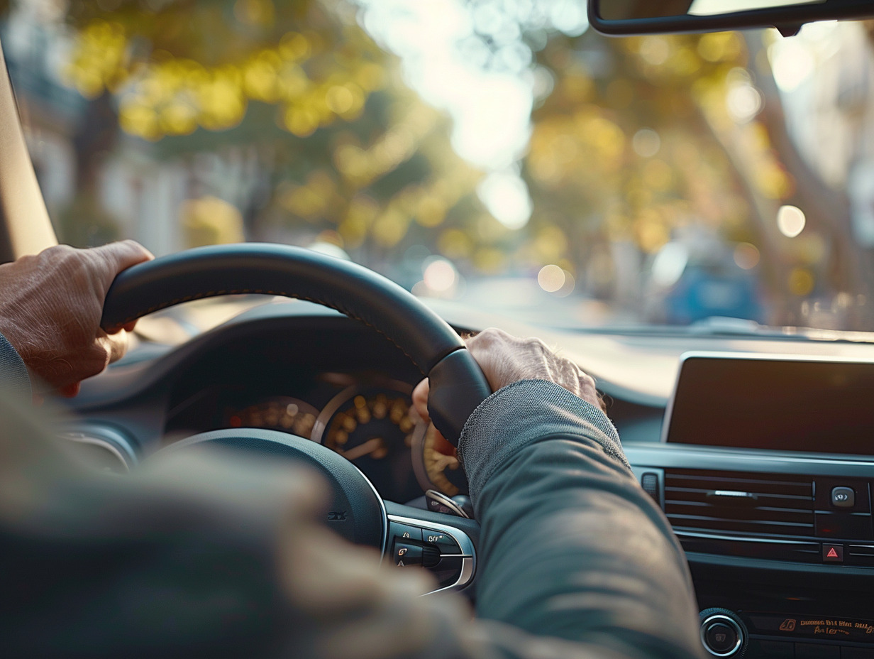 déroulement du rendez-vous de conduite supervisée :  voiture conduite